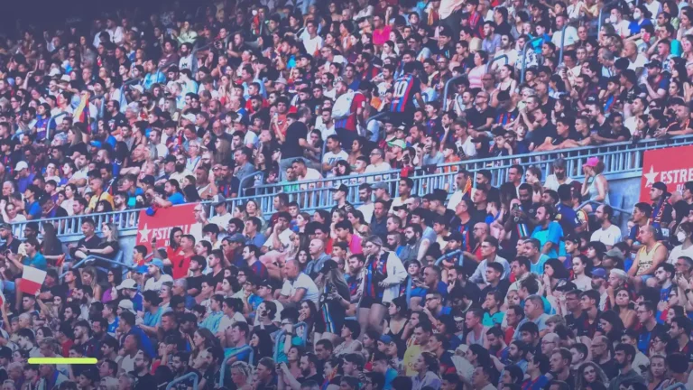 Large crowd of people, representing audiences of similar customers for Google Ads targeting